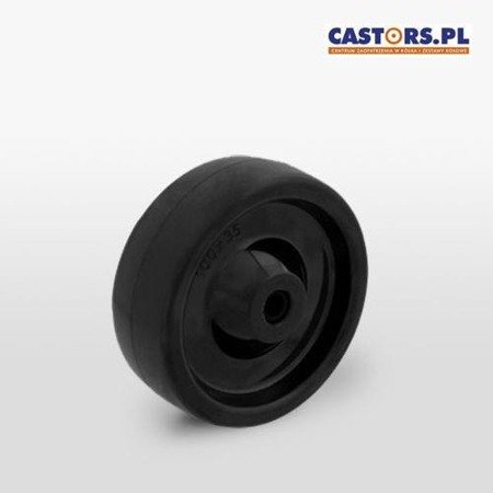 Heat resistant wheel MTW 160/20S Black Special Fiber/ Diameter 160mm / Load Capacity 340kg