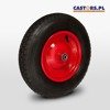 Pneumatic tyre castor CSPN 400/12K-4PR