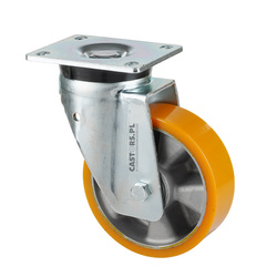 600 kg Kółko transportowe do dużych obciążeń SWHPW-ALPU 160K 160mm obrotowe
