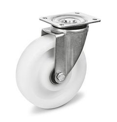 Zestaw kołowy skrętny KPXW-POBWL 200XK z kołem poliamidowym. Nośność 700 kg / 200mm/ kulkowe