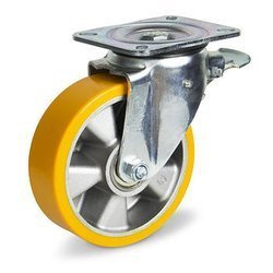 800 kg Kółko do dużych obciążeń skrętne obrotowe z hamulcem KPW-ALPU 200K-HC