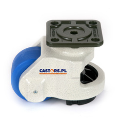 Kółko ze stopką CASTFSR 1800/3 - 92 mm - 1200 kg - GD 150F MCN FOOT MASTER obrotowe