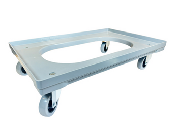 Wózek na skrzynki 400x600 - wózek transportowy do skrzynek EURO