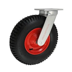 Koło pneumatyczne 400 kg skrętne CAST-ZAB4002X6ZŁ do wózka transportowego 400mm