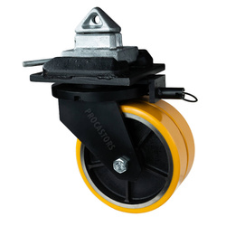 Koła do kontenera morskiego transportowe 4000 kg twistlock 300mm KONT-ZPU 300K do dużych obciążeń