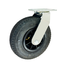 Koło pneumatyczne skrętne fi 225 mm 100 kg do wózka CAST-2252D